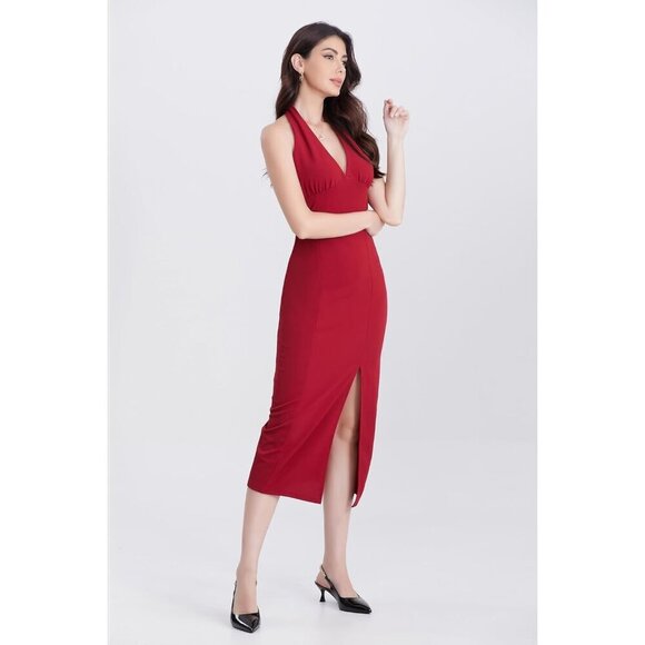 🆕Women Black Stiletto Heels Closed Pointed Toe 4 in Heels Patent Leather Pumps - Picture 2 of 9